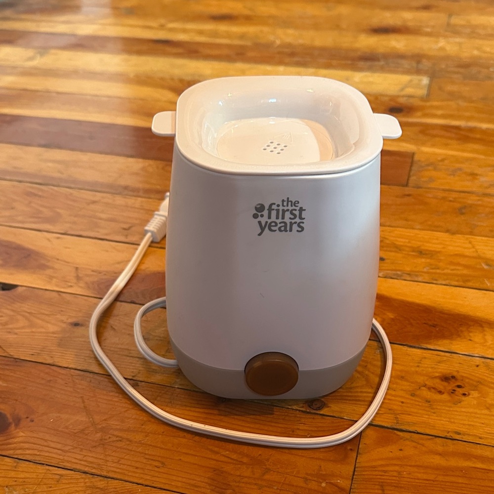 The First Years White Bottle Warmer